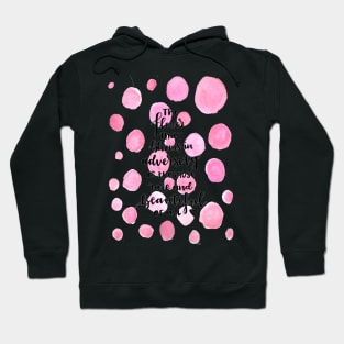 The flower that blooms in adversity is the most rare and beautiful flower of all Hoodie